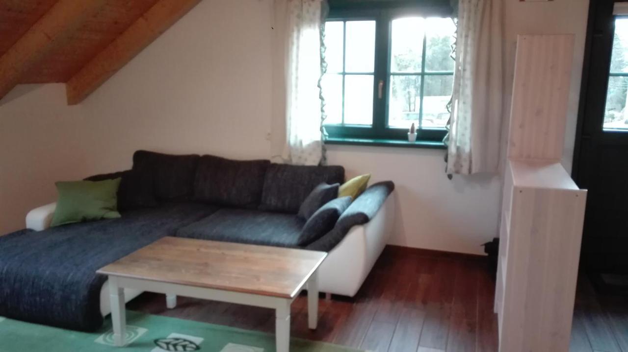 Blockhaus - Ferienwohnung Sunrise 아우구슈투스부르크 외부 사진